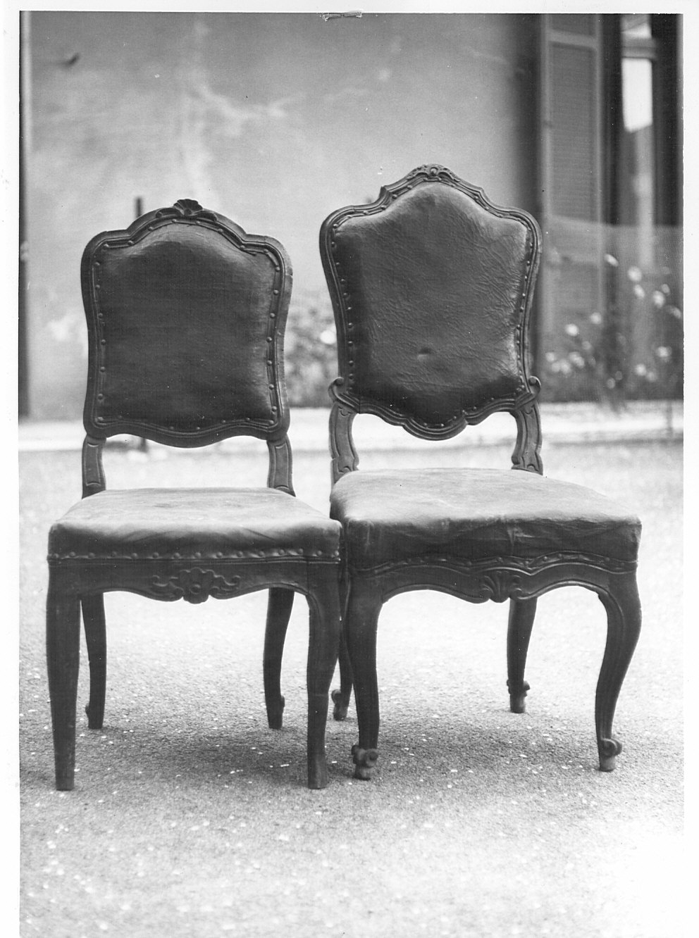 sedia, coppia - bottega lombarda (sec. XIX)