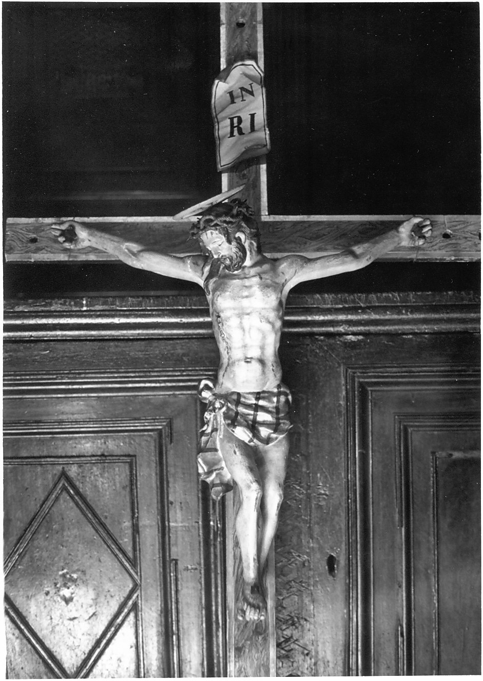 crocifisso, opera isolata - bottega lombarda (sec. XVIII)