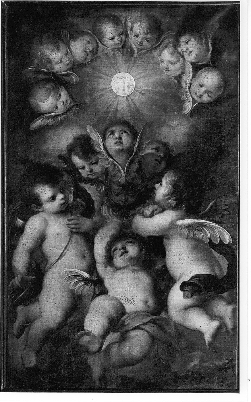 trionfo dell'Eucaristia (dipinto, opera isolata) - ambito lombardo (sec. XVII)