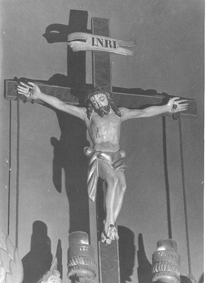 crocifisso, opera isolata - bottega lombarda (sec. XVII)