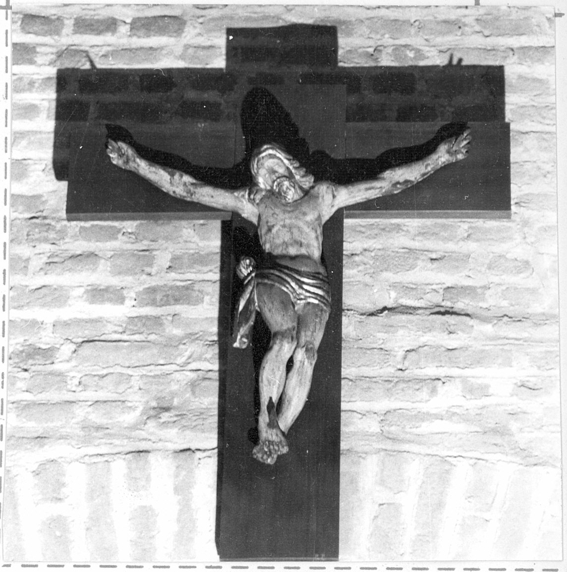 crocifisso - bottega lombarda (fine/inizio secc. XVII/ XVIII)