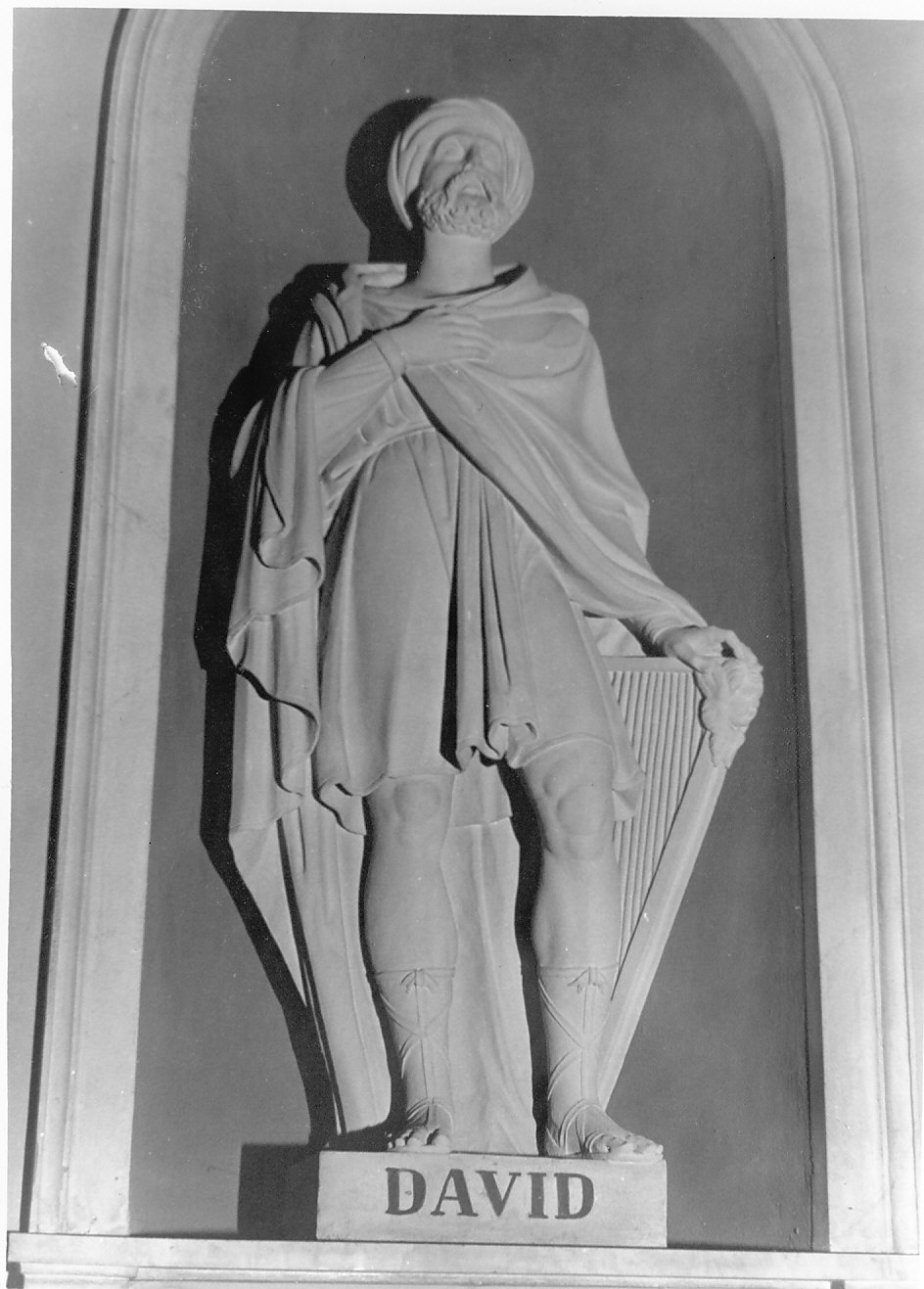 David (statua, opera isolata) di Argenti Bernardo (sec. XIX)