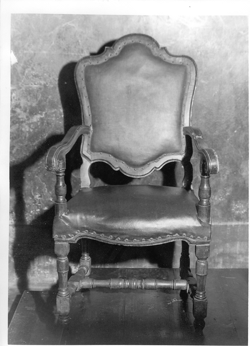 poltrona, opera isolata - bottega lombarda (sec. XVII)