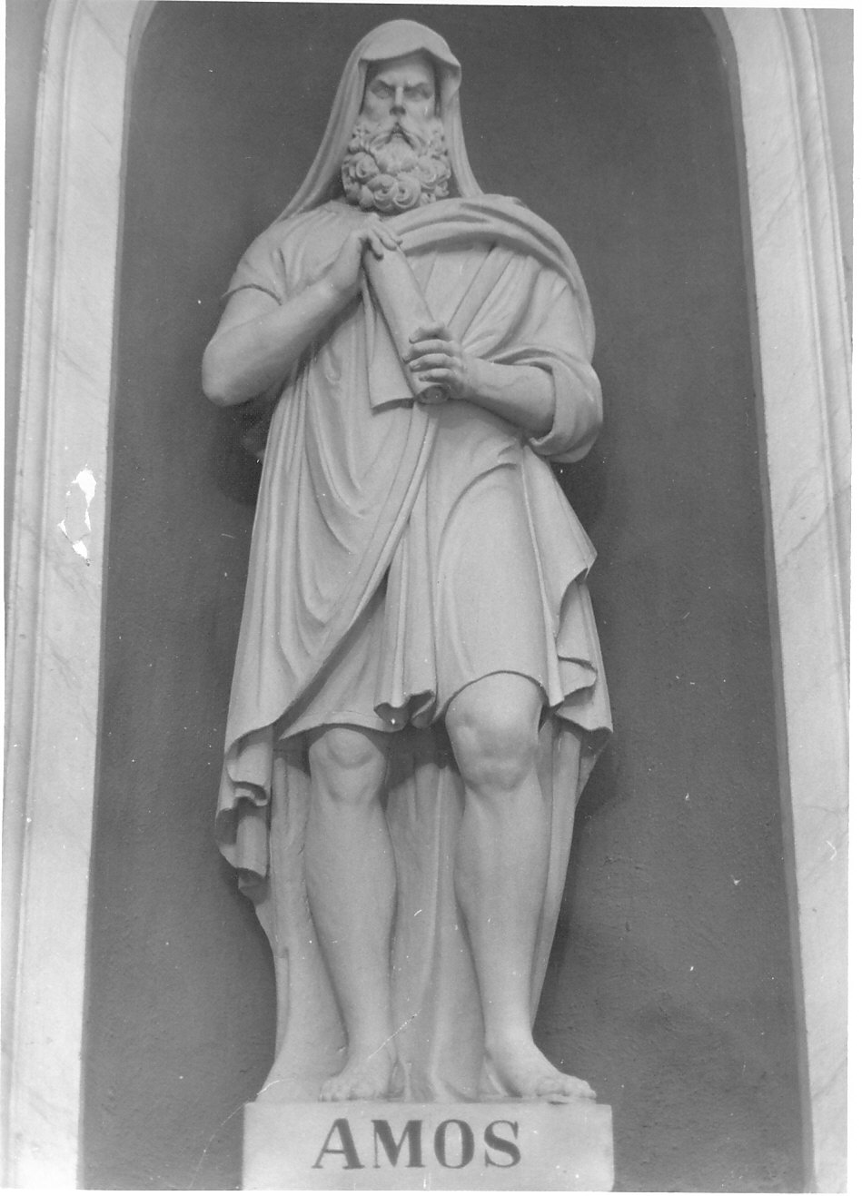 Amos (statua, opera isolata) di Argenti Bernardo (sec. XIX)