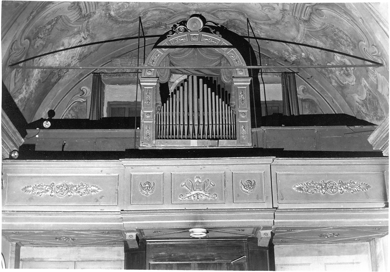 cassa d'organo, opera isolata - bottega lombarda (prima metà sec. XIX)