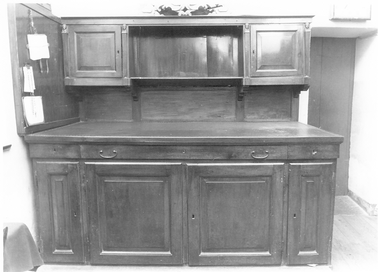 armadio da sacrestia, opera isolata - bottega lombarda (inizio sec. XIX)