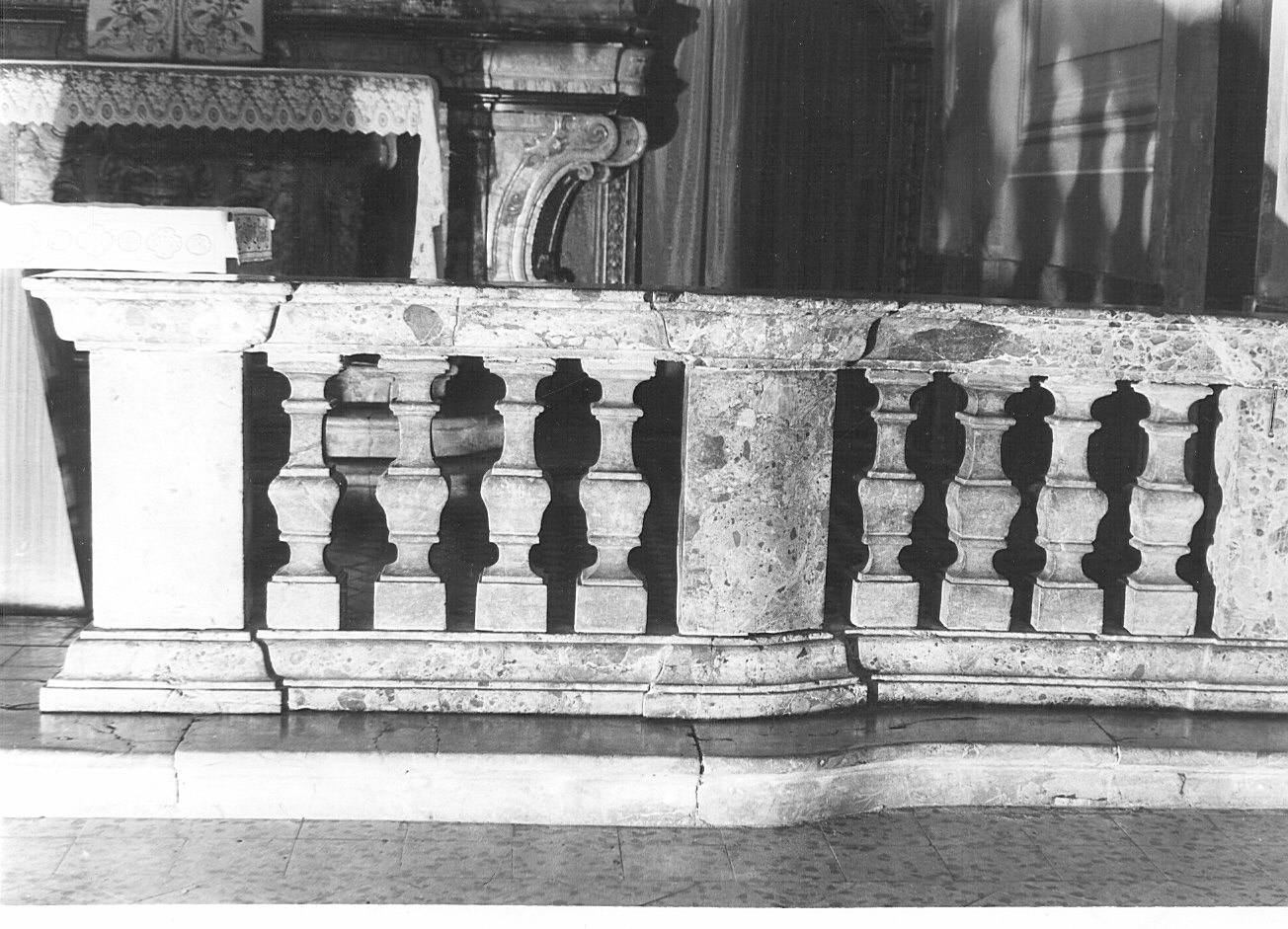 balaustrata - bottega lombarda (sec. XVII)