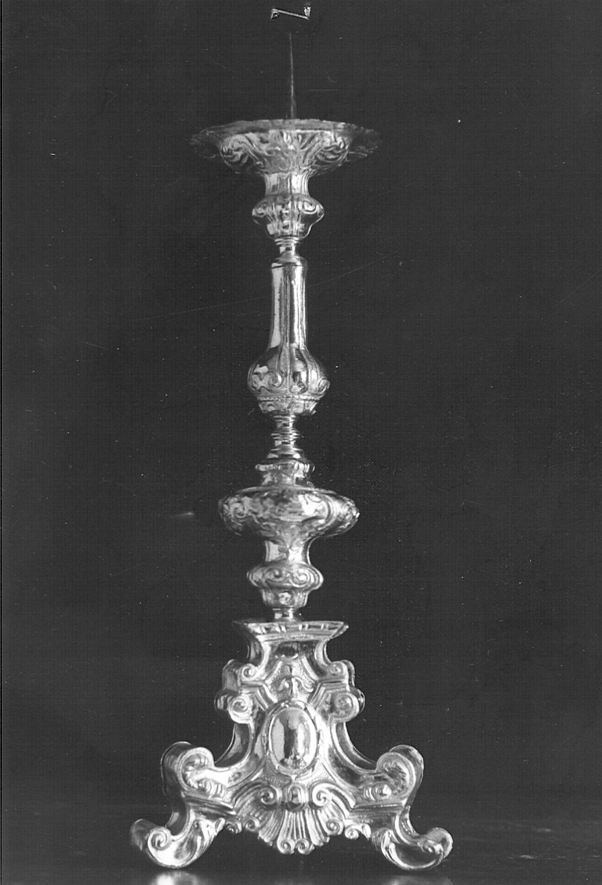 candeliere, serie - bottega lombarda (sec. XVIII)