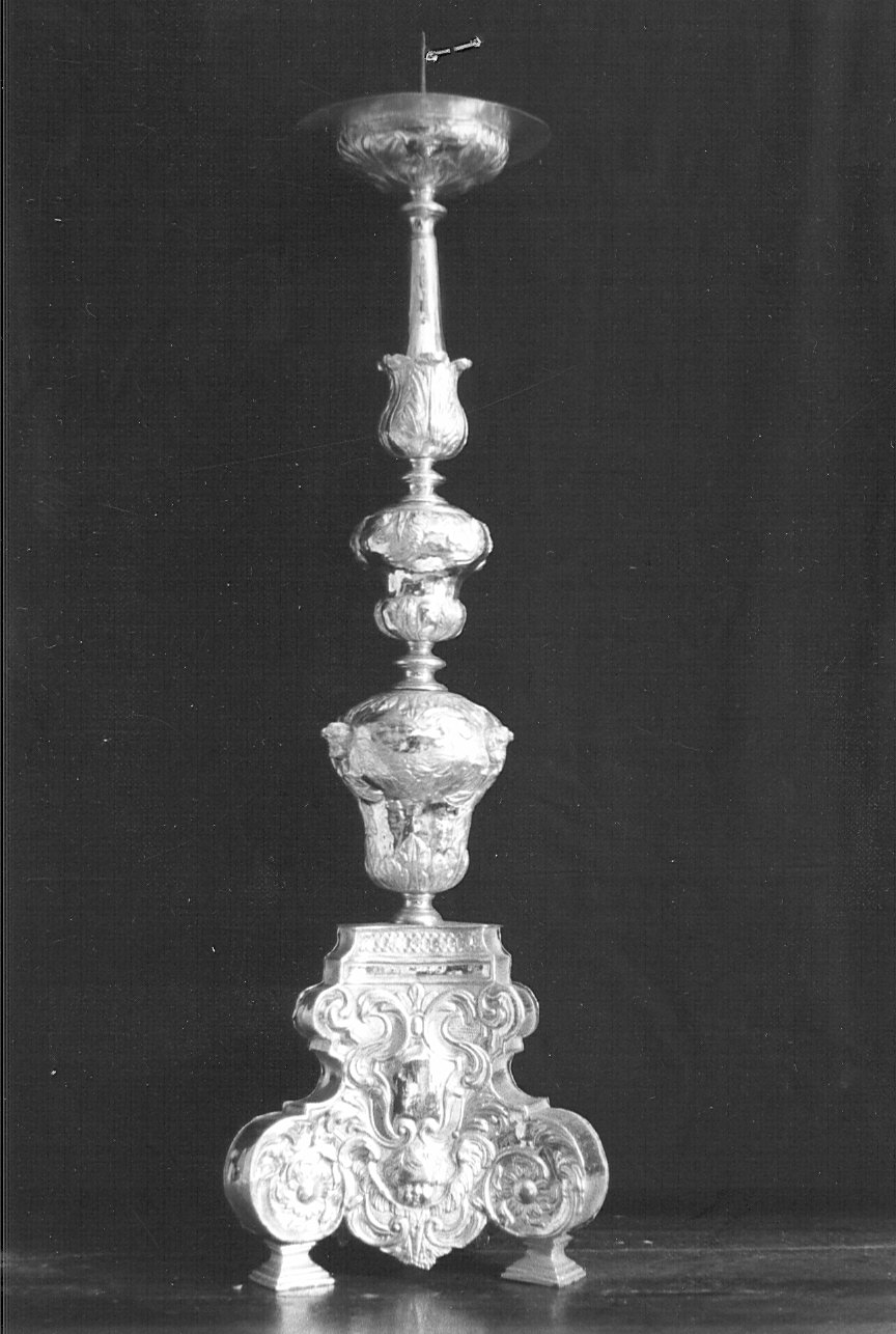 candeliere, serie - bottega lombarda (sec. XVIII)