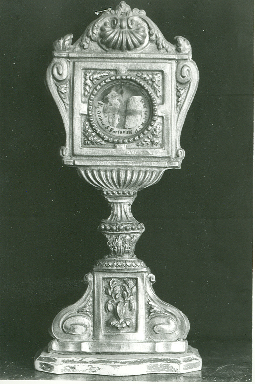 reliquiario - a cassa - bottega lombarda (secc. XVI/ XVII)