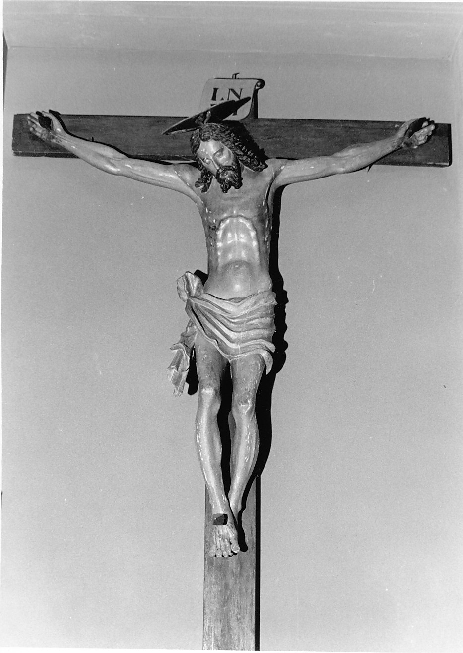crocifisso, opera isolata - bottega lombarda (fine sec. XVI)