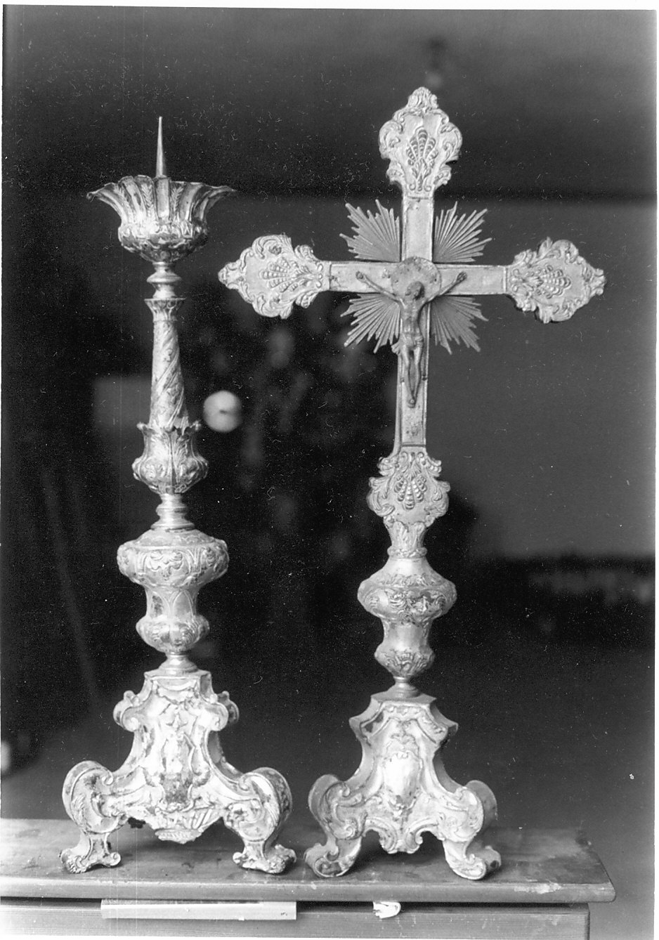 servizio d'altare, insieme - bottega lombarda (sec. XVIII)