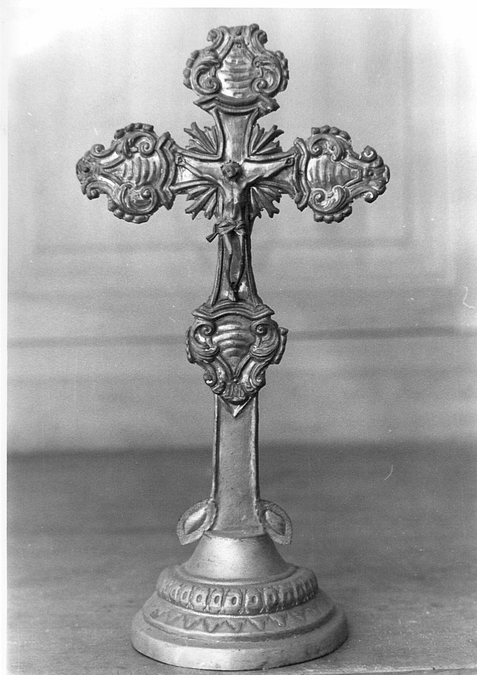 croce d'altare - bottega lombarda (sec. XVIII)