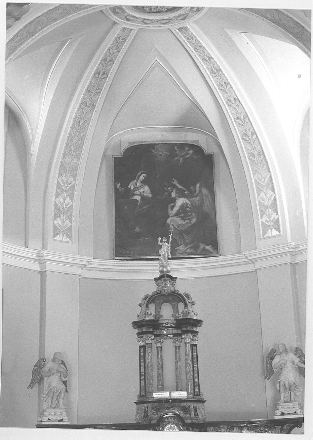 Annunciazione (dipinto, opera isolata) - ambito lombardo (sec. XVIII)