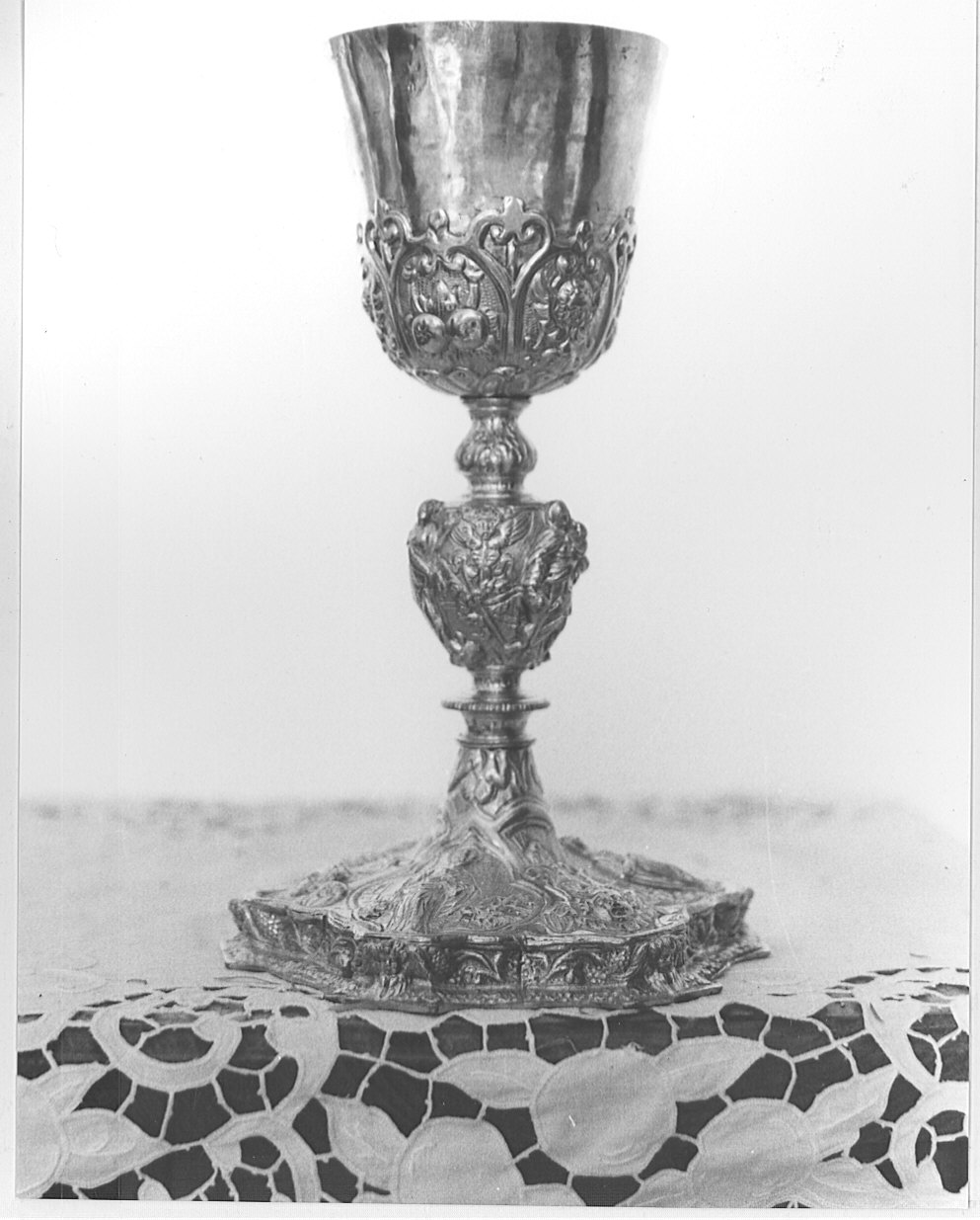 calice, opera isolata - bottega lombarda (sec. XVII)