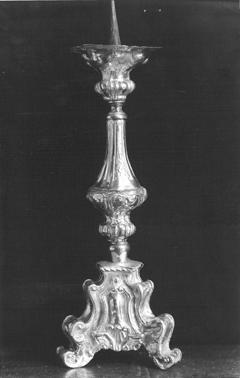 candeliere, serie - bottega lombarda (sec. XVIII)