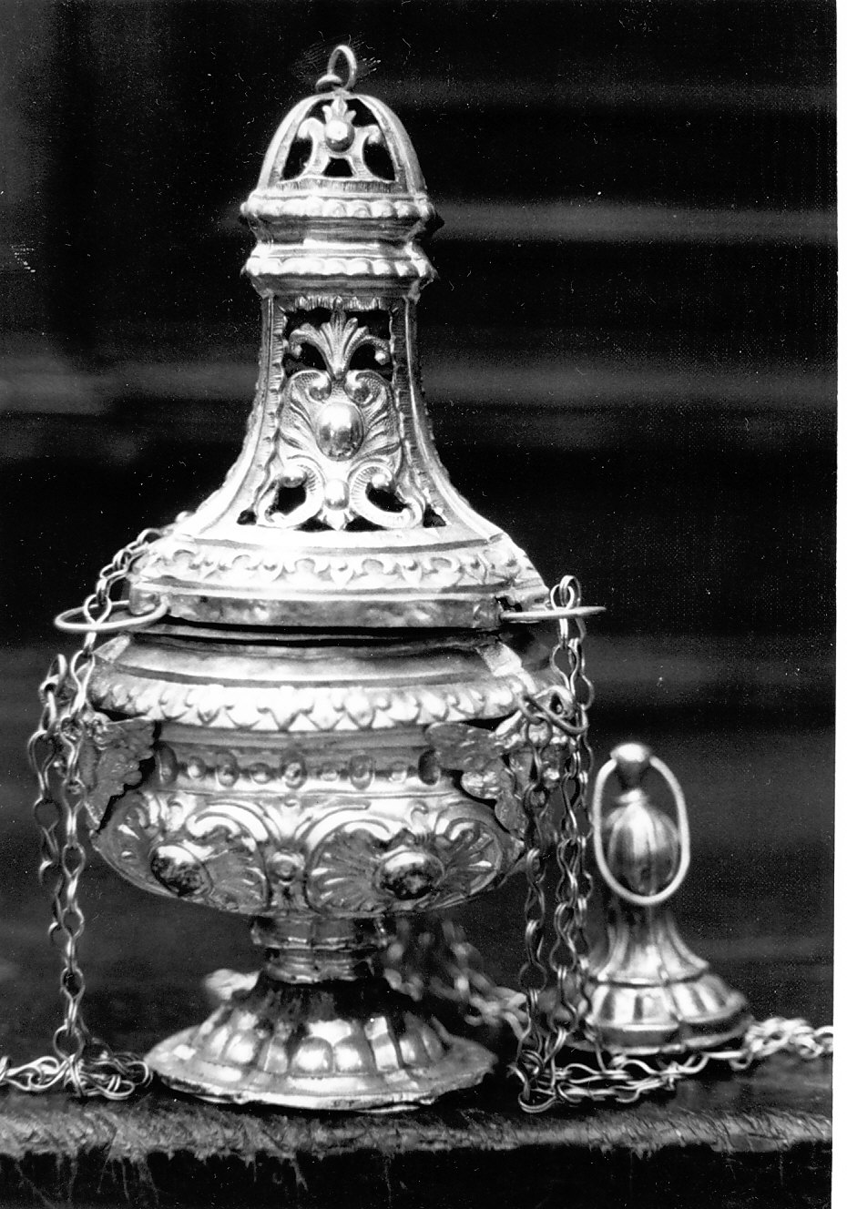 turibolo, opera isolata - bottega italiana (sec. XIX)