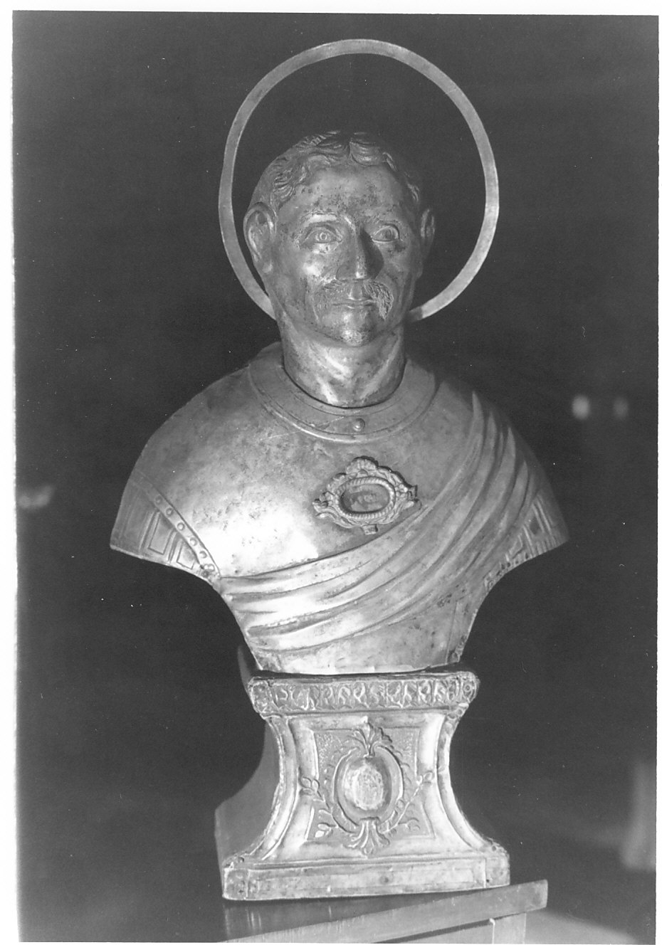Santo Martire (reliquiario - a busto, opera isolata) - bottega milanese (prima metà sec. XIX)