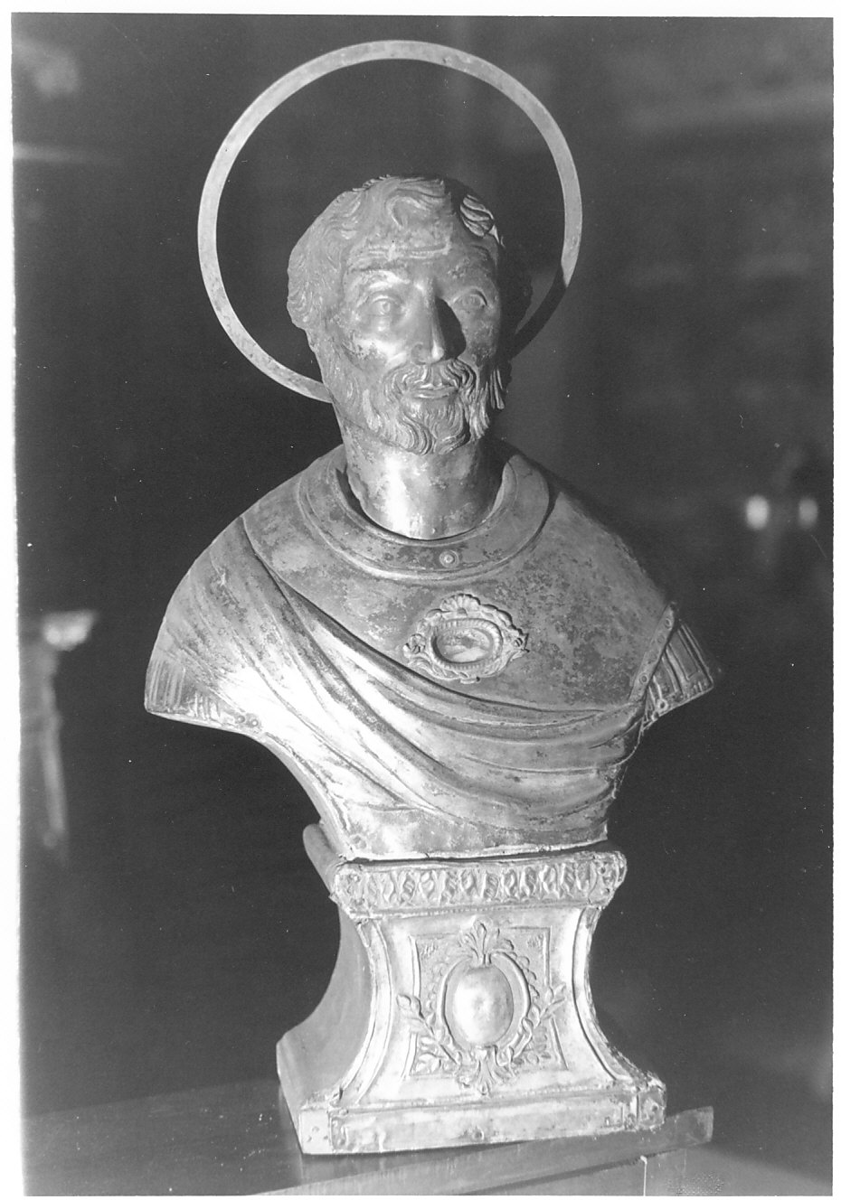 Santo Martire (reliquiario - a busto, opera isolata) - bottega milanese (prima metà sec. XIX)