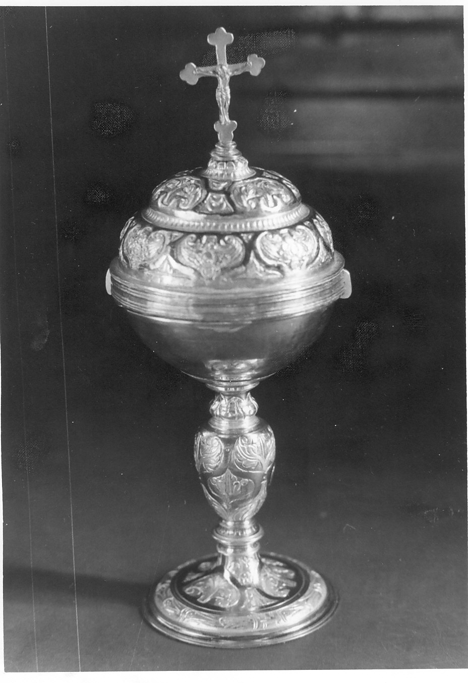 pisside, opera isolata - bottega lombarda (sec. XVII)