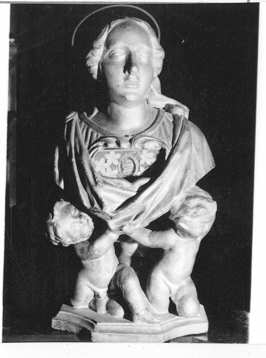 reliquiario - a busto - bottega lombarda (fine/inizio secc. XVII/ XVIII)