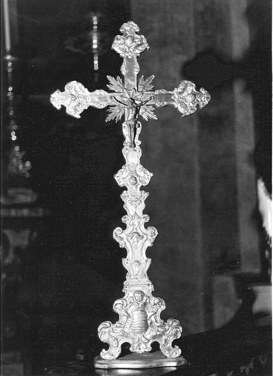 croce d'altare - bottega lombarda (prima metà sec. XVIII)