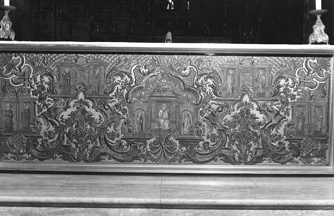 paliotto - manifattura lombarda (sec. XVI, sec. XVIII)