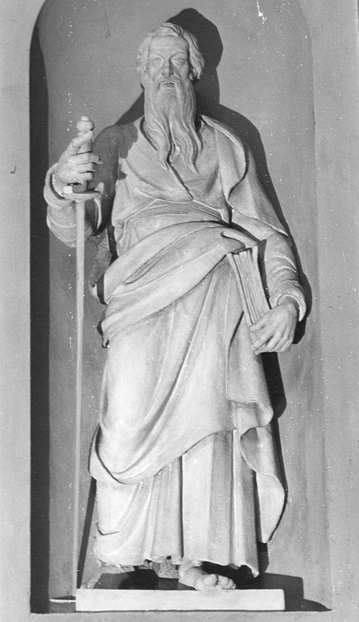 San Pietro (statua) di Rivetta Valerio (attribuito) (sec. XIX)