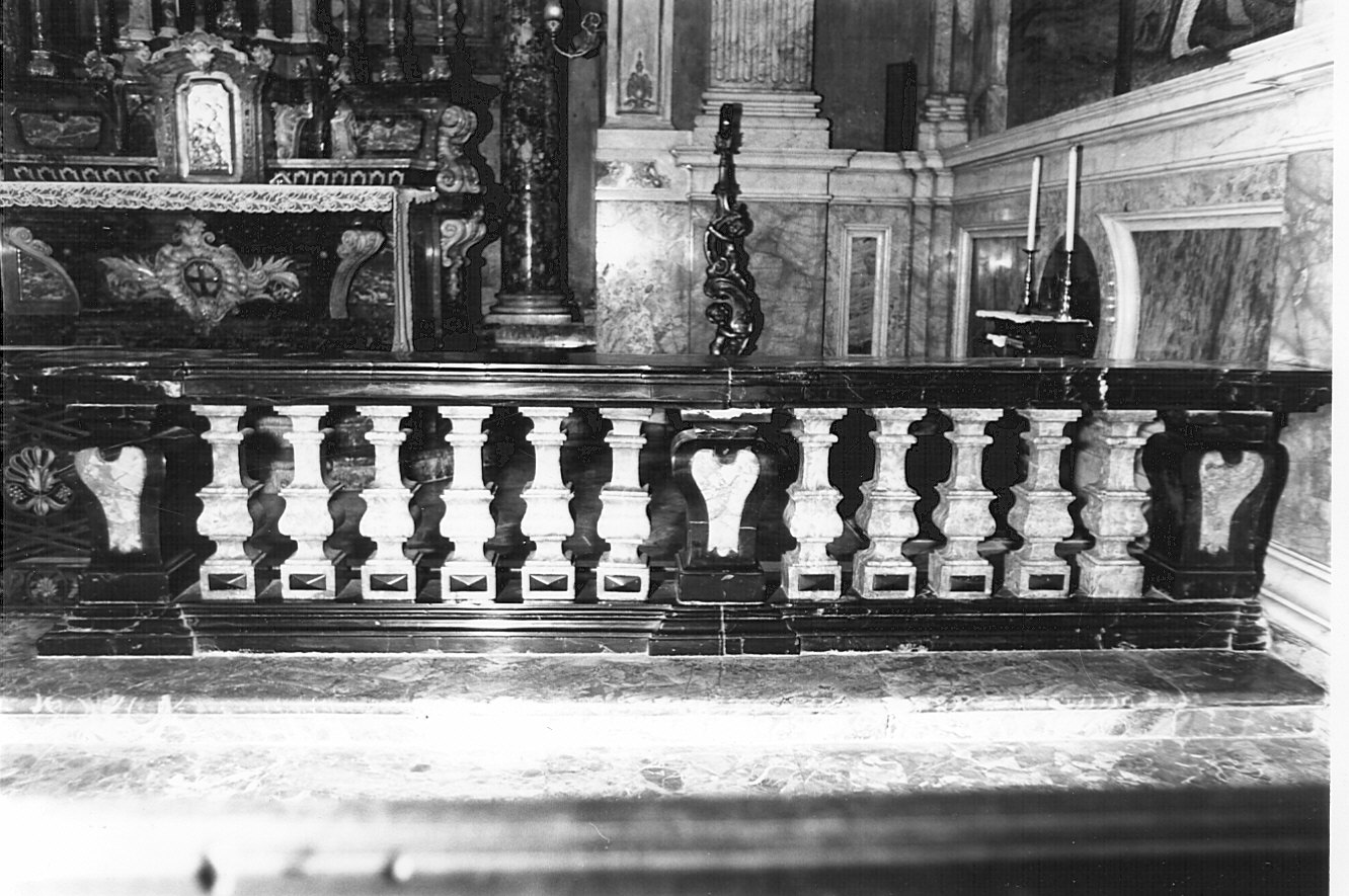 balaustrata di altare - bottega pavese (sec. XVIII)