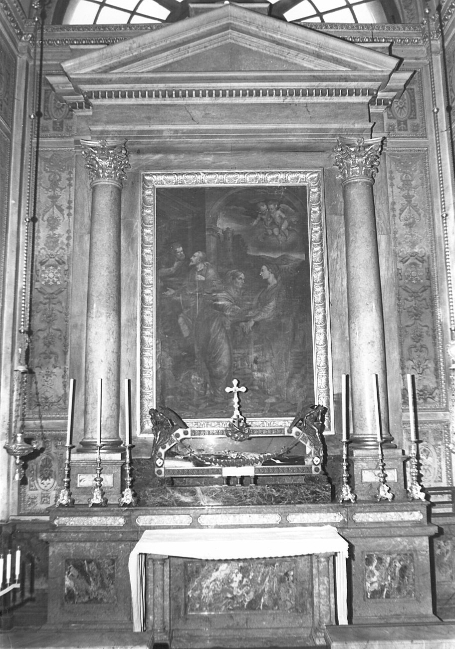 altare di Sanquirico Alessandro (attribuito), Rossi Giuseppe (attribuito) (sec. XIX)
