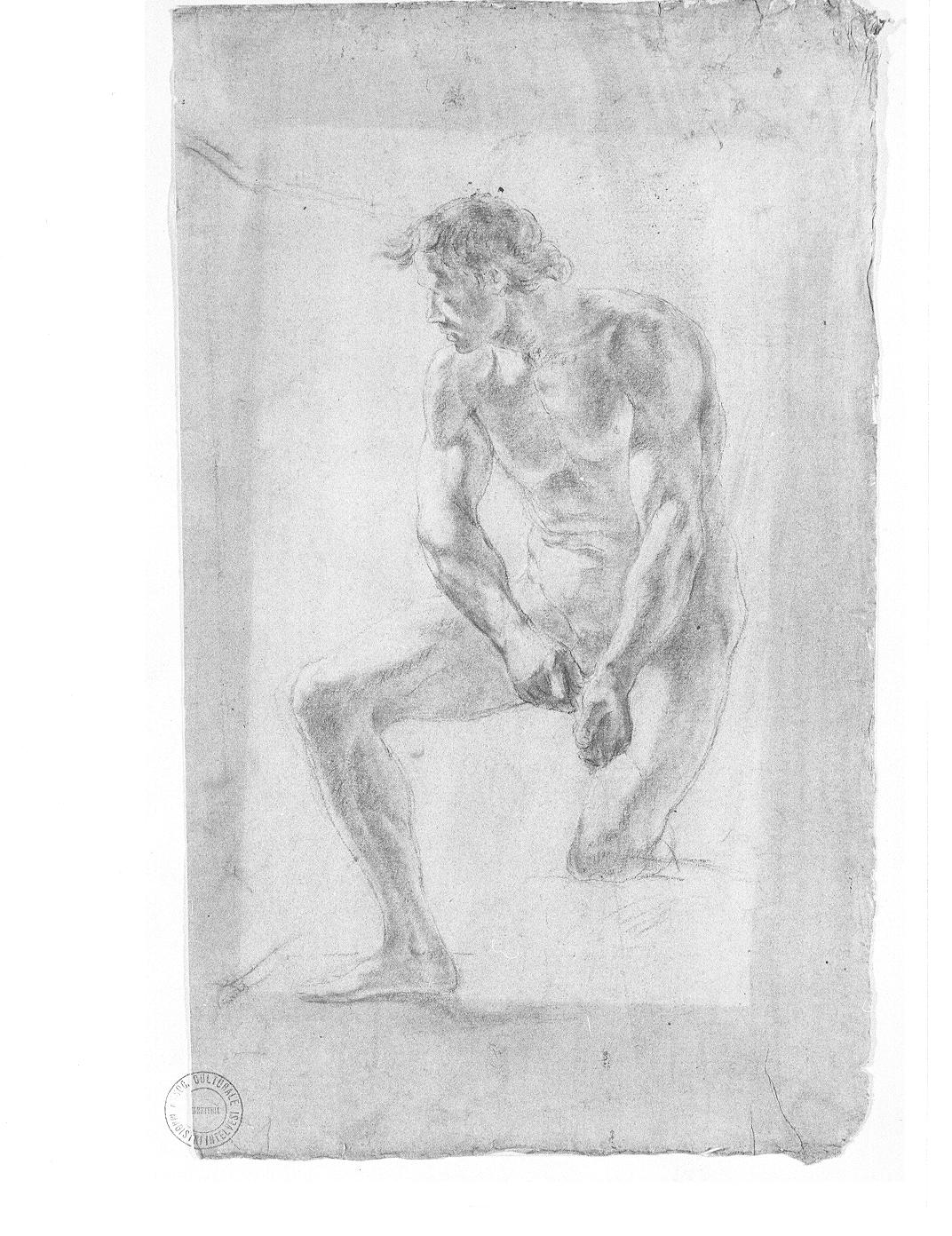 Studio anatomico (disegno, opera isolata) - ambito italiano (secc. XVIII/ XIX)