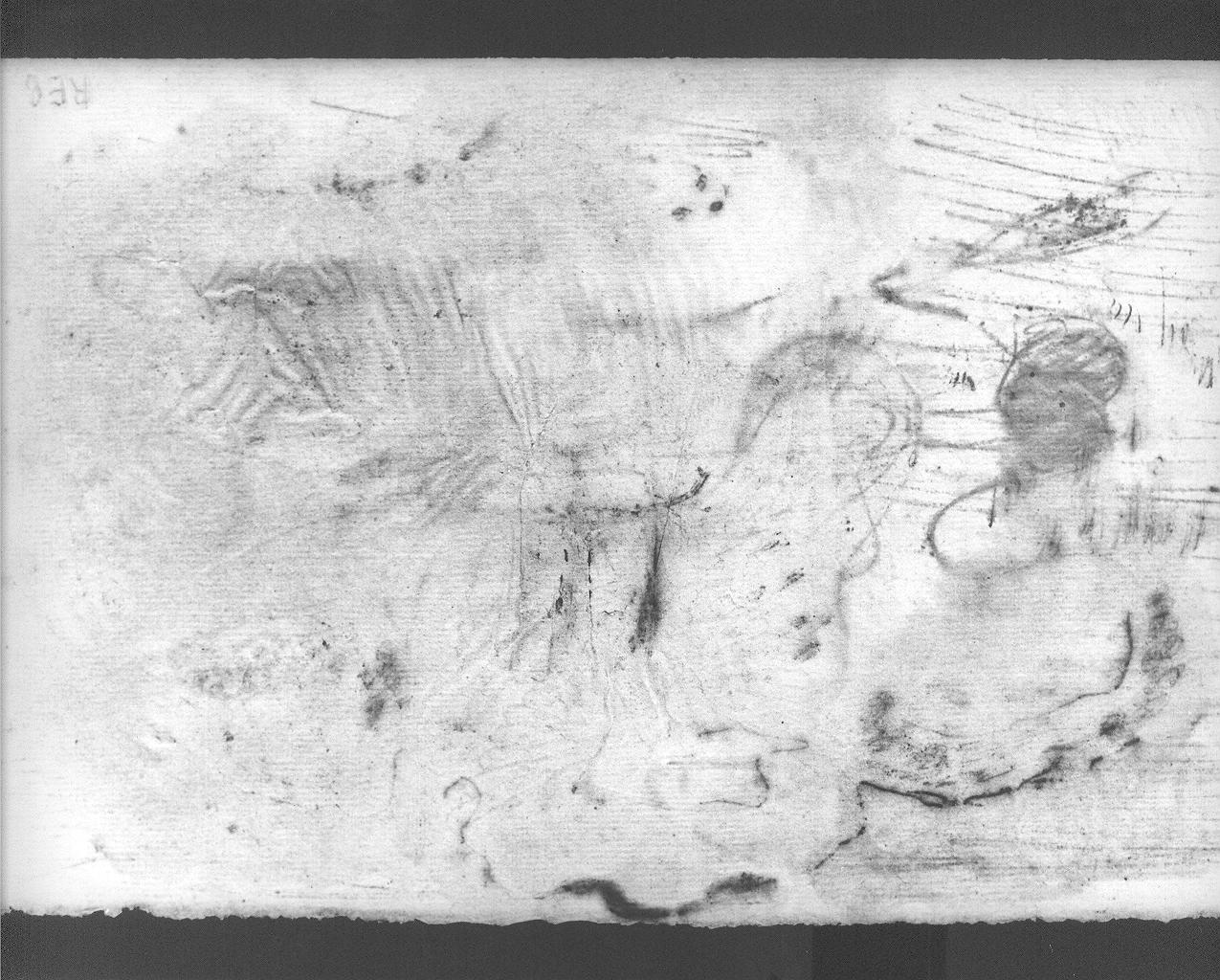 Senza titolo (disegno) di Cassolo Bracchi Regina (attribuito) (sec. XX)