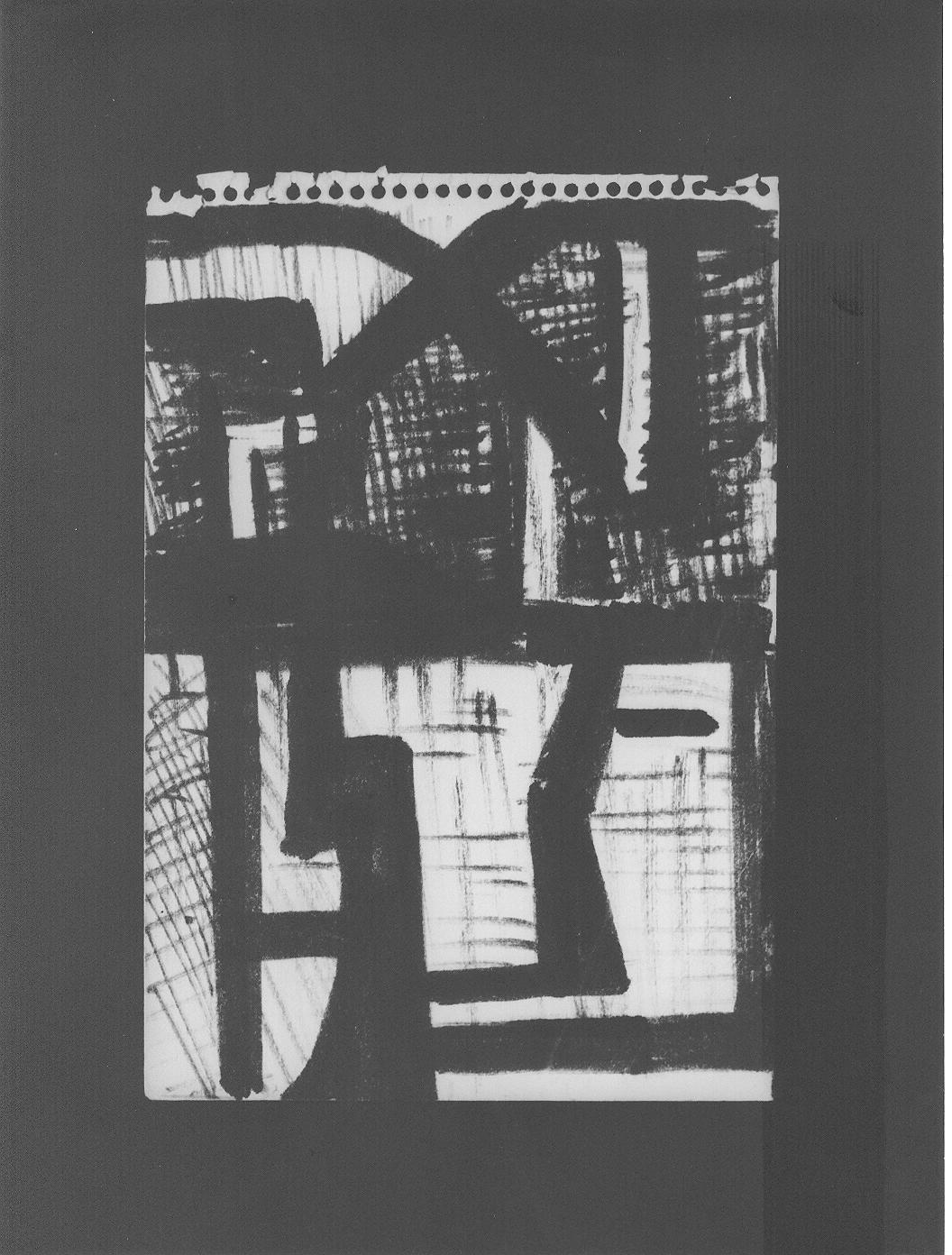 Senza titolo (disegno) di Cassolo Bracchi Regina (attribuito) (sec. XX)