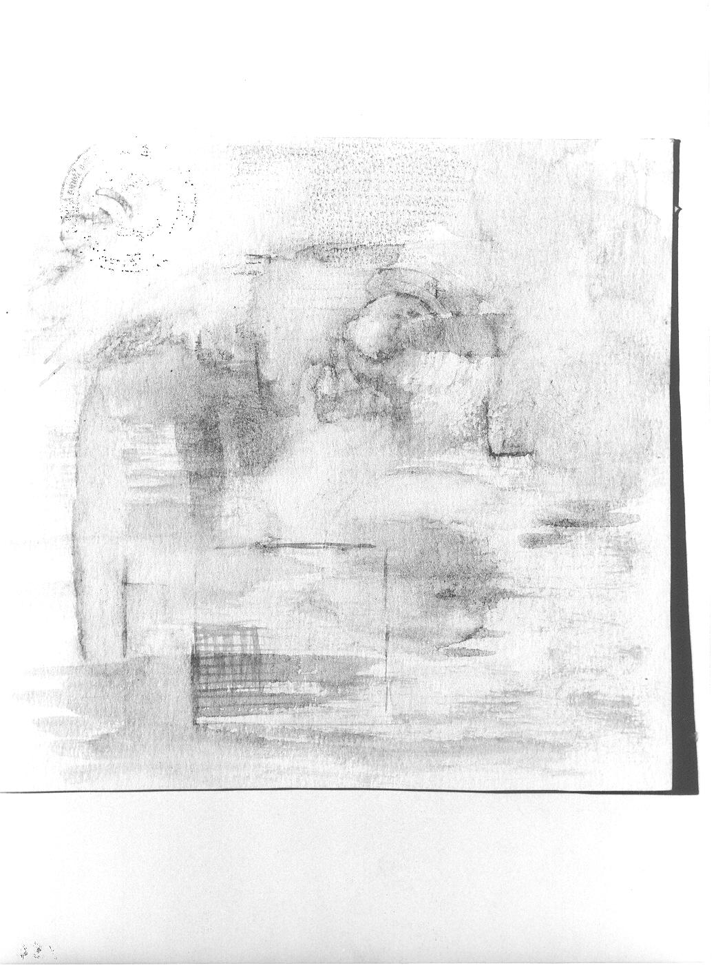 Senza titolo (disegno) di Cassolo Bracchi Regina (attribuito) (sec. XX)