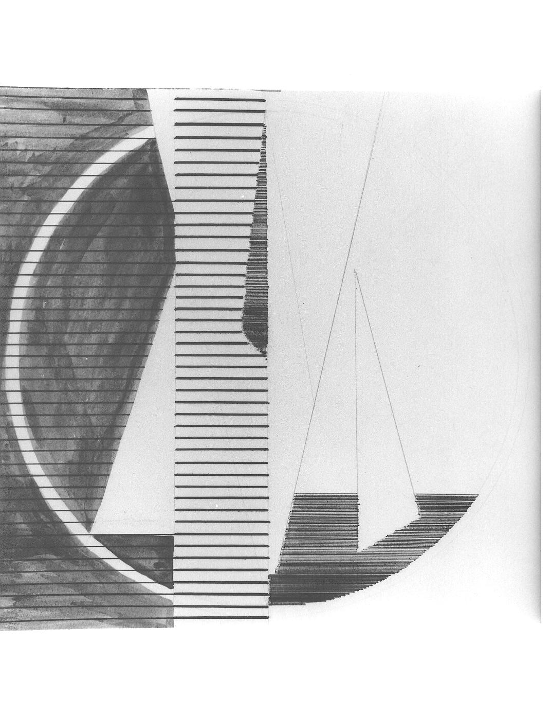 Studio geometrico (disegno) di Cassolo Bracchi Regina (attribuito) (sec. XX)