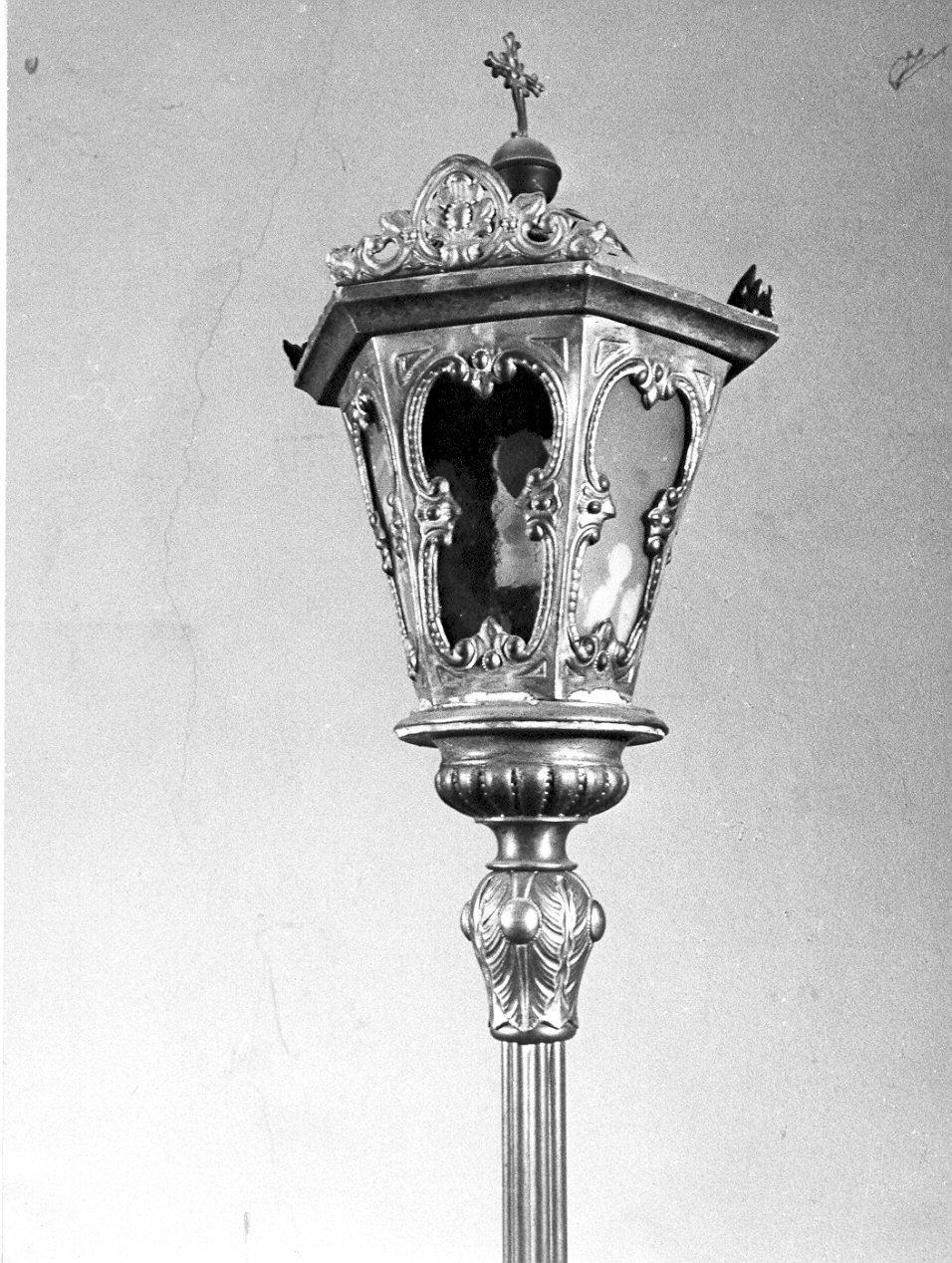 lanterna processionale, serie - ambito lombardo (sec. XIX)