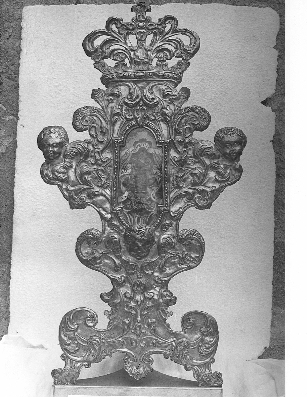 reliquiario, serie - bottega lombarda (sec. XVIII)