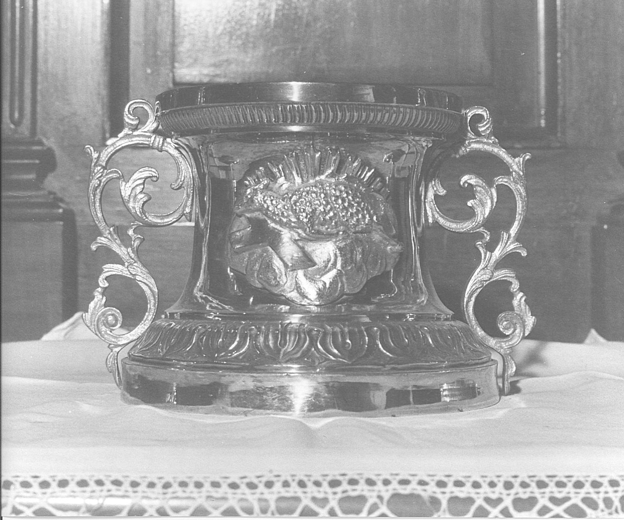 tronetto per esposizione eucaristica, opera isolata - bottega lombarda (inizio sec. XIX)