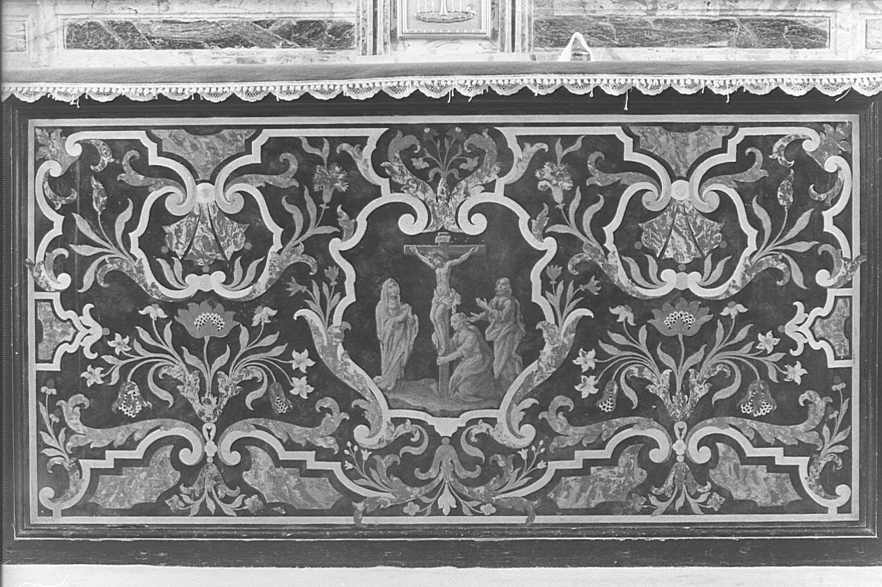 paliotto, opera isolata - bottega lombarda (prima metà sec. XVIII)