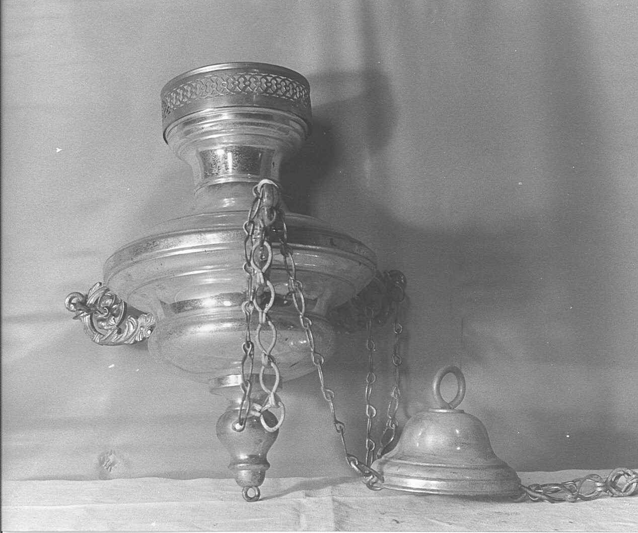 lampada pensile - bottega lombarda (sec. XIX)