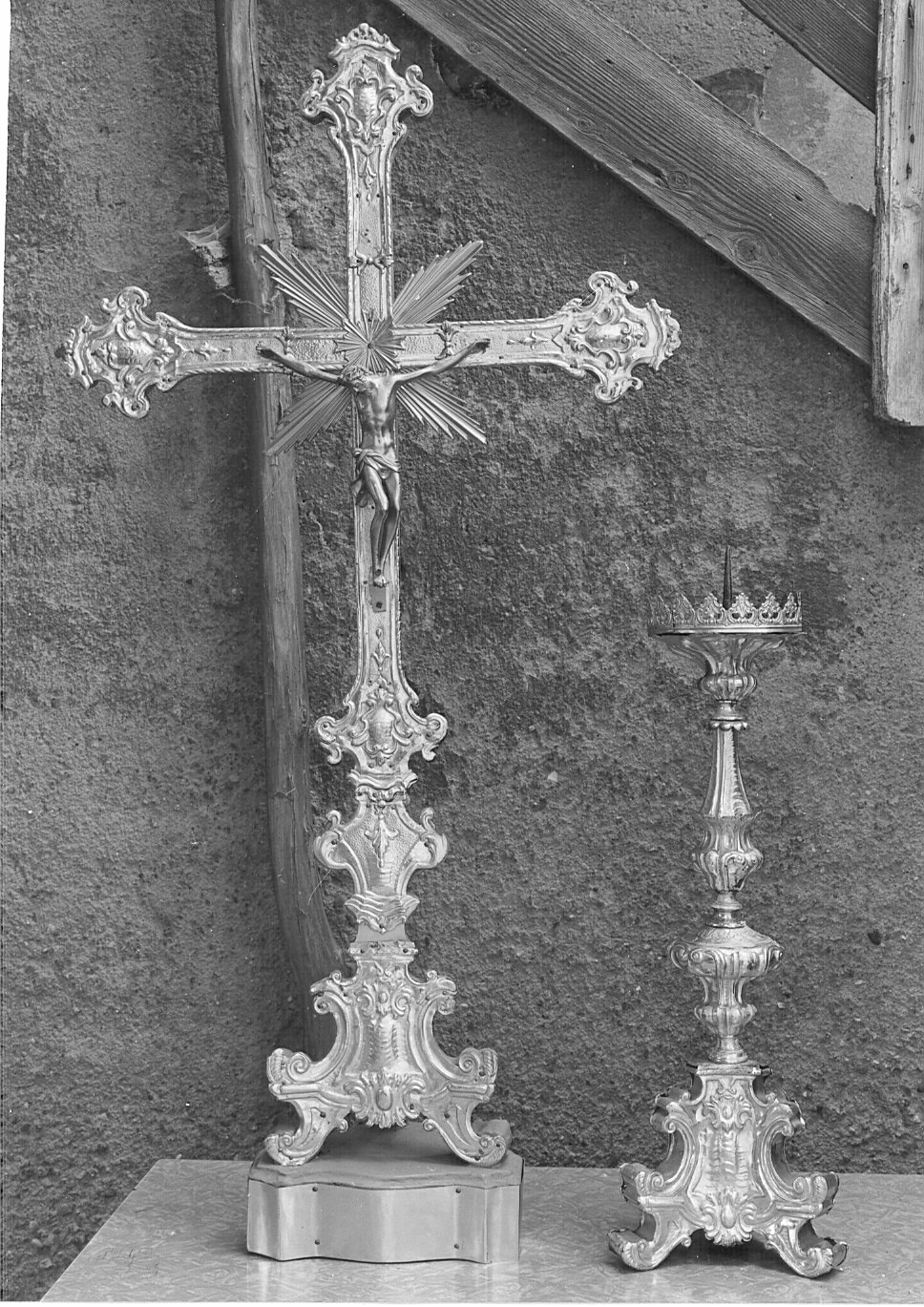 servizio d'altare, insieme - bottega lombarda (sec. XVIII)