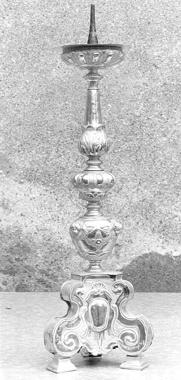 candeliere, coppia - bottega lombarda (sec. XVIII)