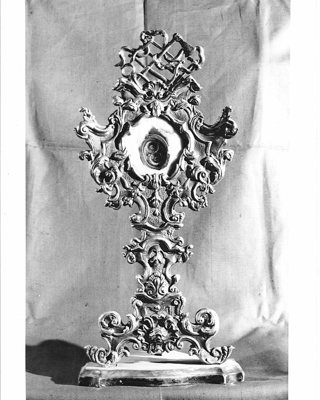 reliquiario, opera isolata - bottega lombarda (metà sec. XVIII)