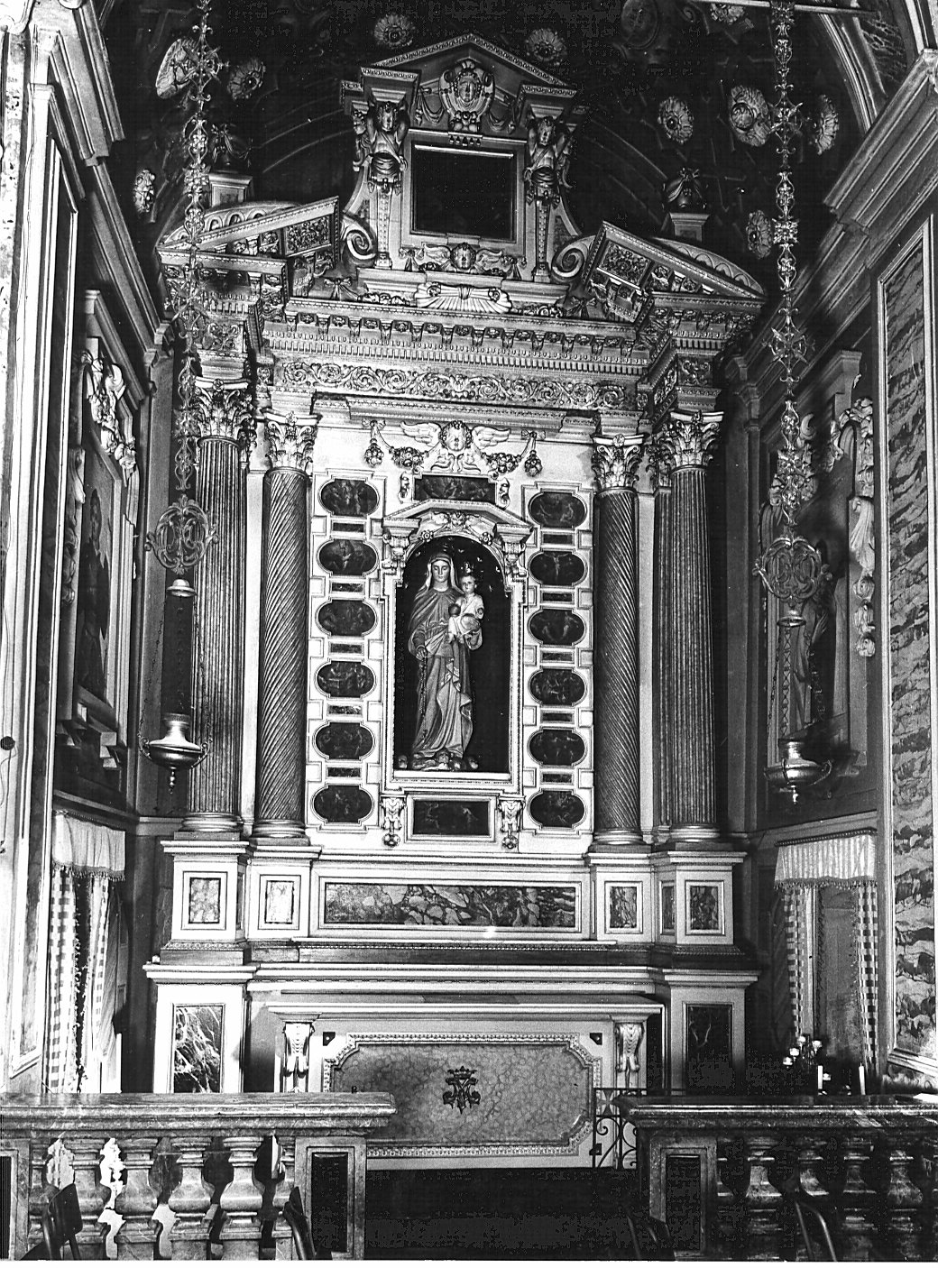 altare, insieme - bottega lombarda (sec. XIX)