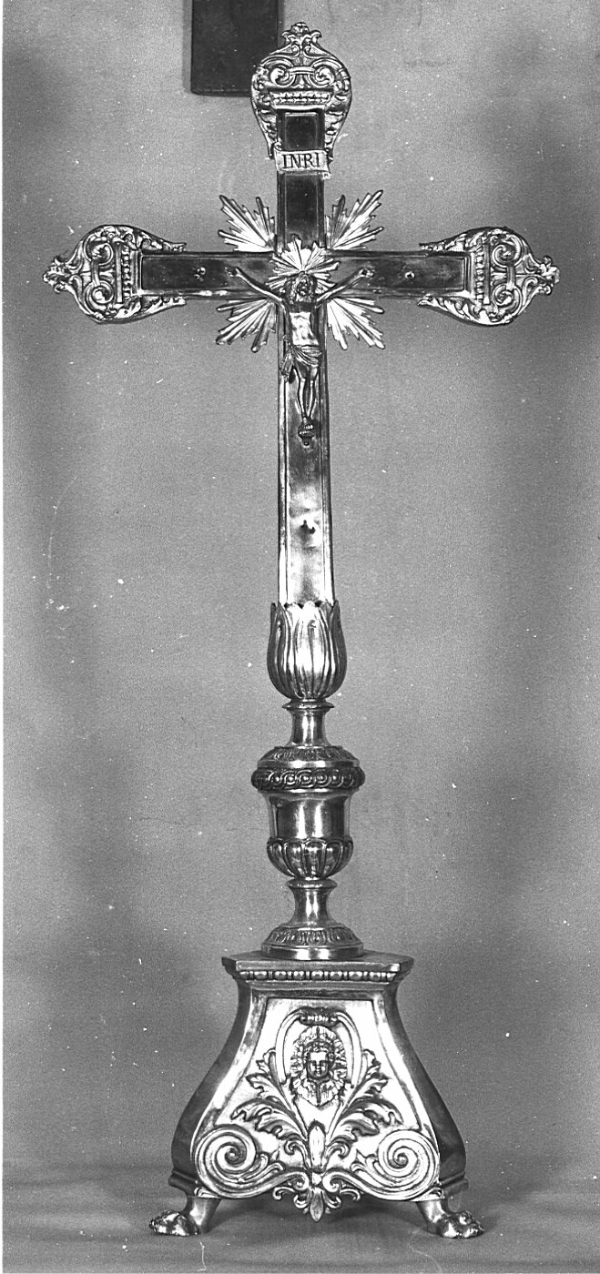 croce d'altare - bottega lombarda (sec. XIX)