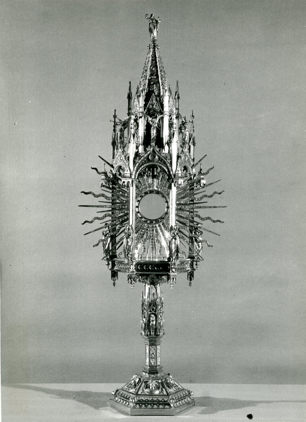 ostensorio, opera isolata - bottega italiana (sec. XX)