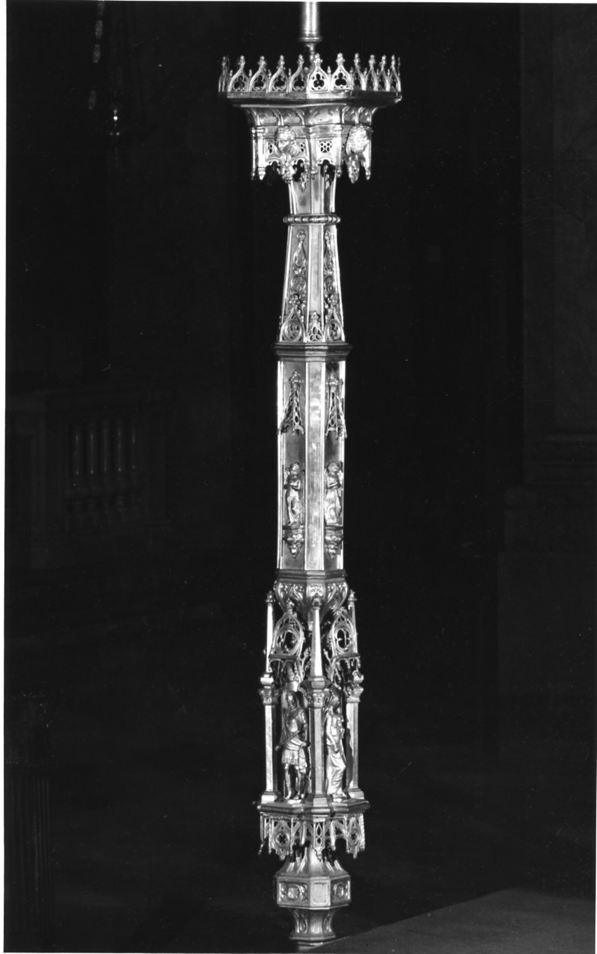 portacero, opera isolata - bottega italiana (prima metà sec. XX)