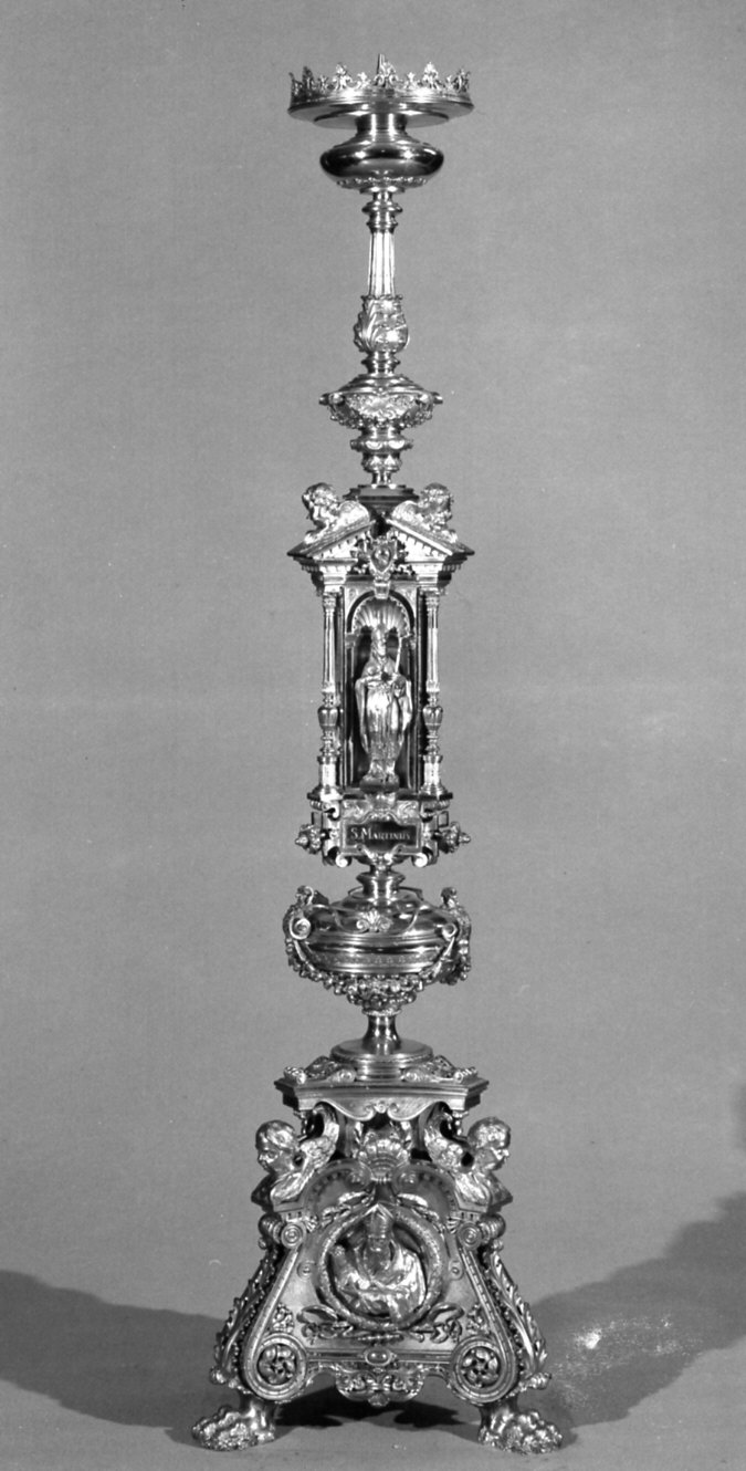 candeliere, serie - bottega italiana (prima metà sec. XX)