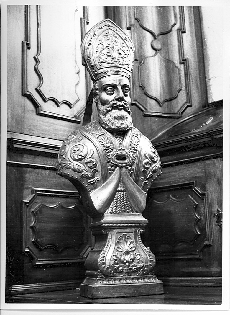 reliquiario - a busto, serie - bottega lombarda (sec. XIX)