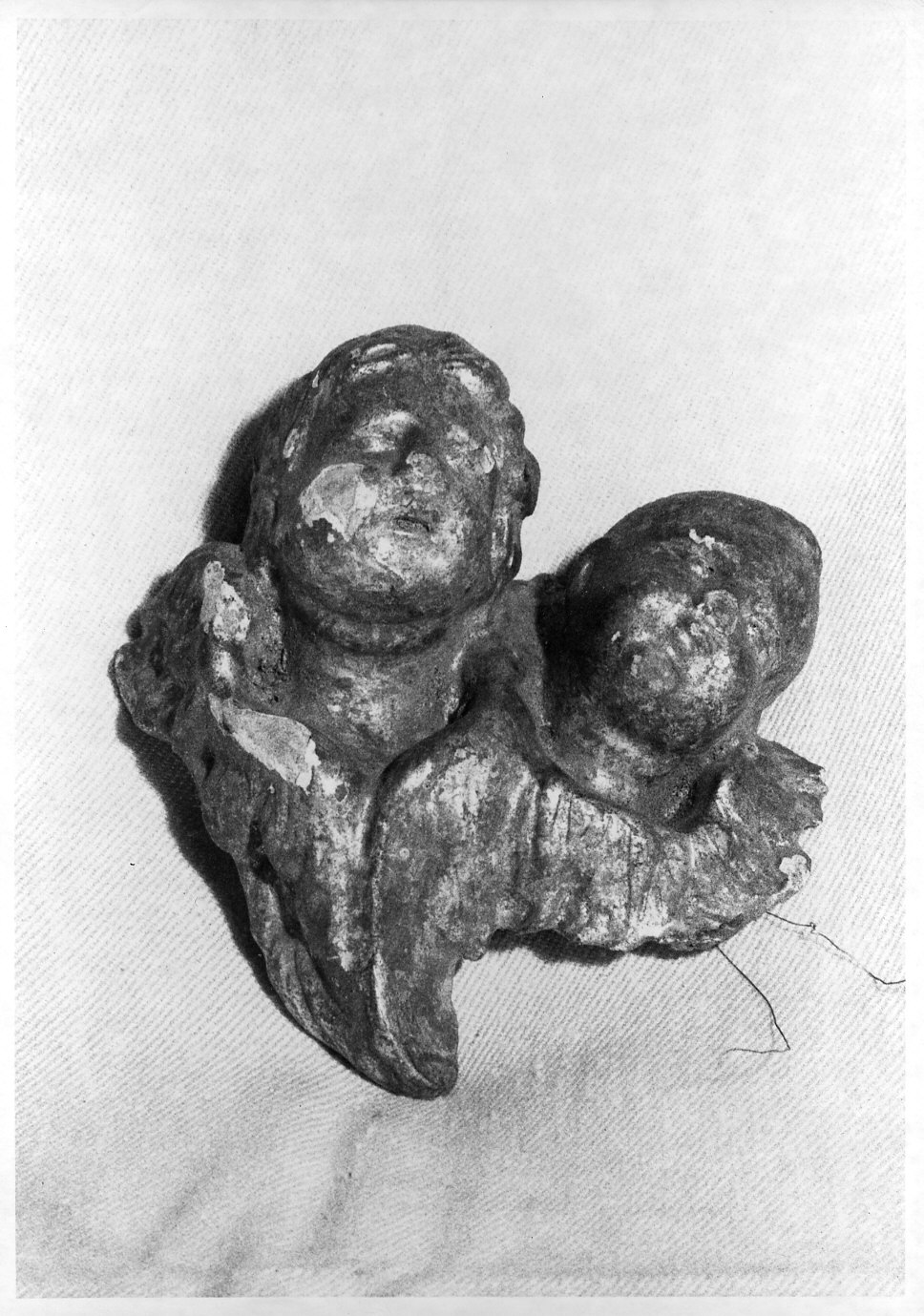 angioletti (statuetta, opera isolata) - bottega lombarda (sec. XVIII)